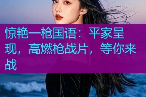惊艳一枪国语:平家呈现,高燃枪战片,等你来战